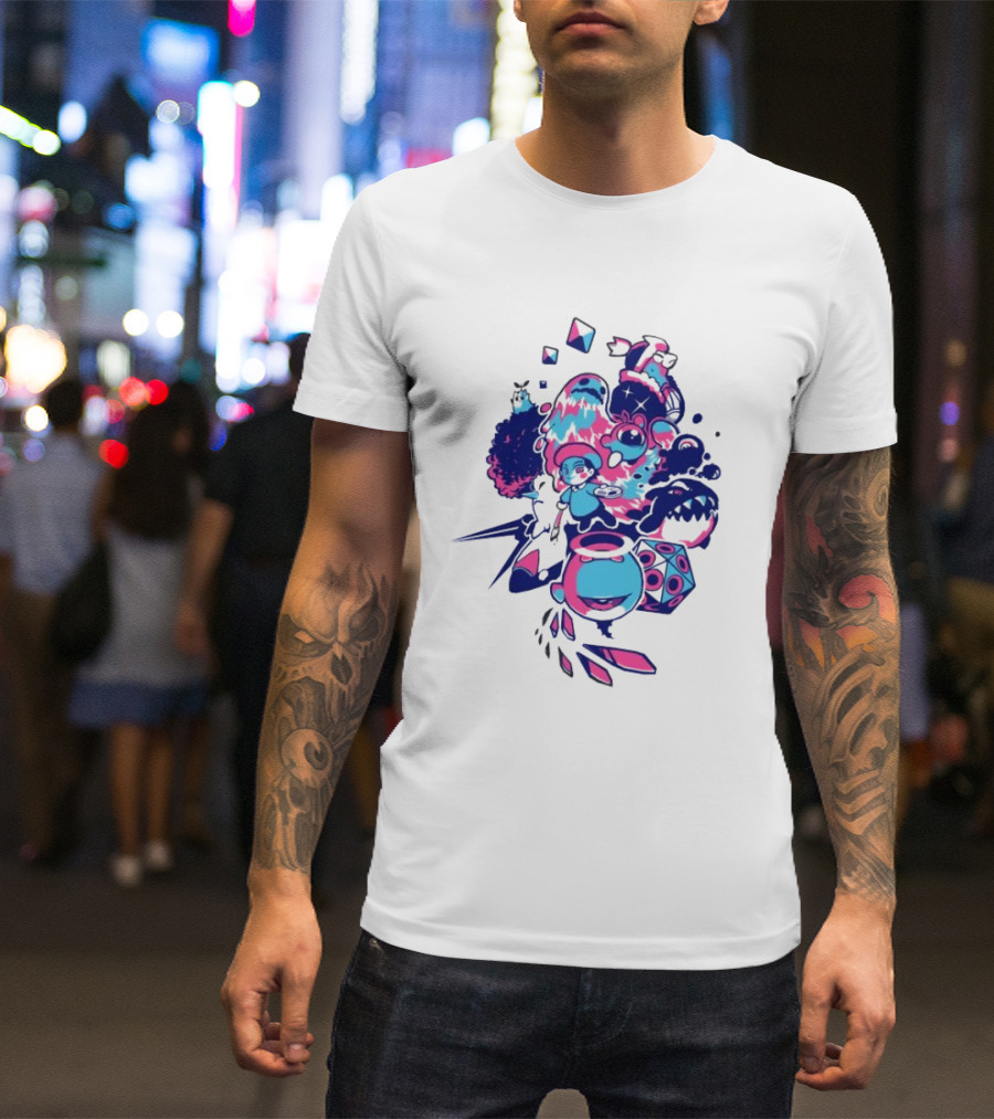 Boss Endurance Mikoto Pop Art Monsters T-Shirt
