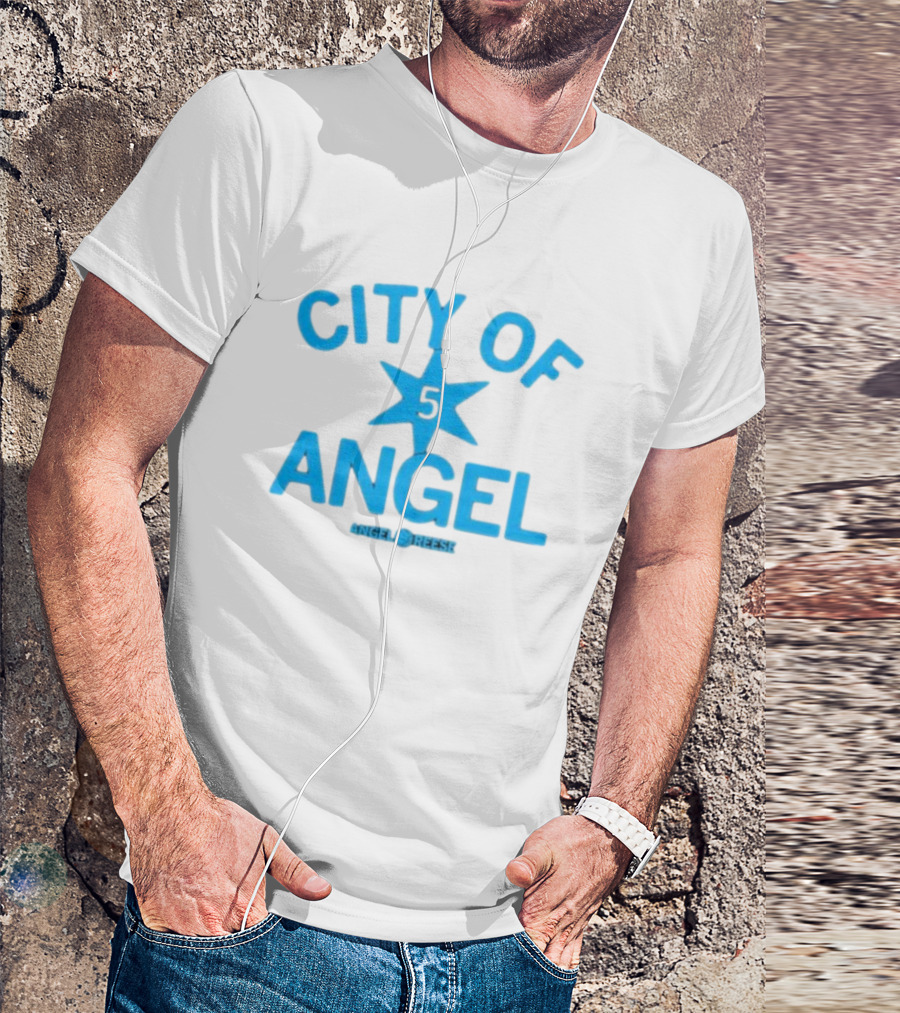 City Of Angel 5 Star Angel Reese T-Shirt