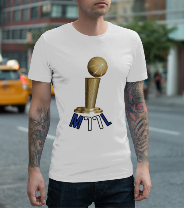 Dallas Mavericks Luka Doncic 77 M77l Basketball Trophy T-Shirt