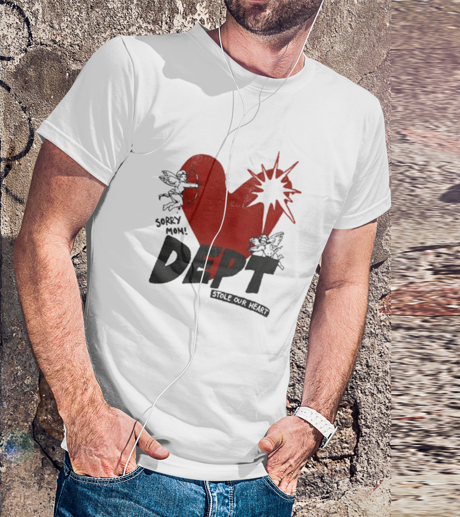 Dept Red Parrot Burst We The Heist T-Shirt