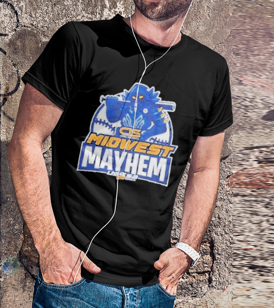 CS Midwest Mayhem USSSA Iowa Baseball T-Shirt