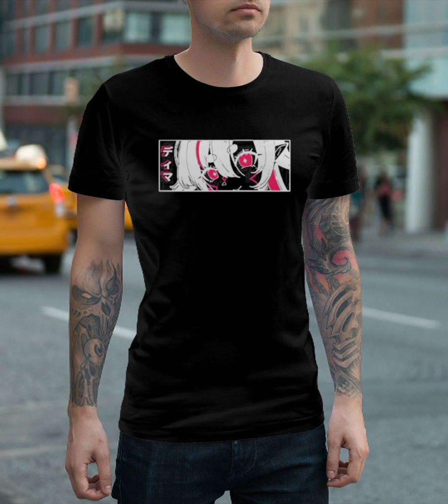 Uwumarket Dimatheduchess Primordial Anime Eyes Aesthetic T-Shirt