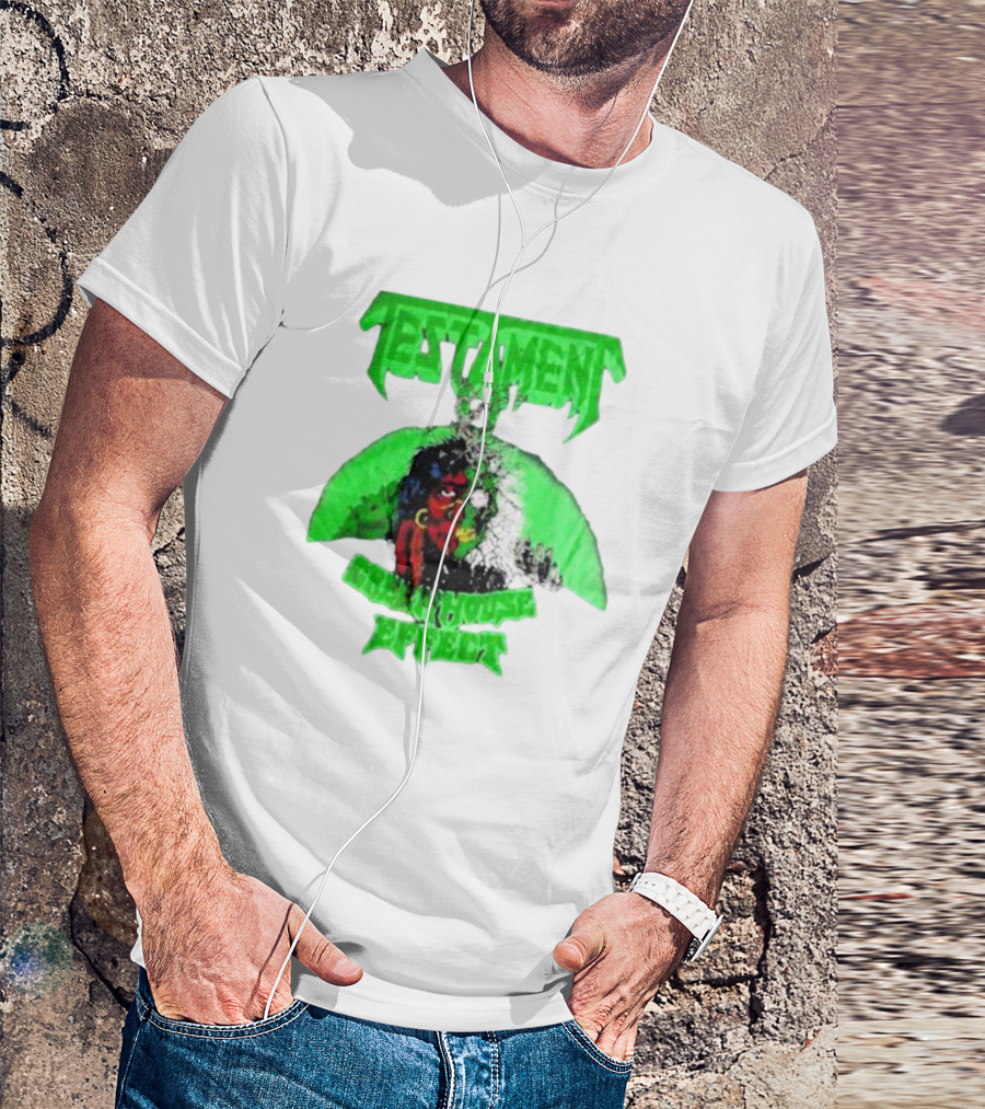 TESTAMENT Greenhouse Effect 1989 T-Shirt