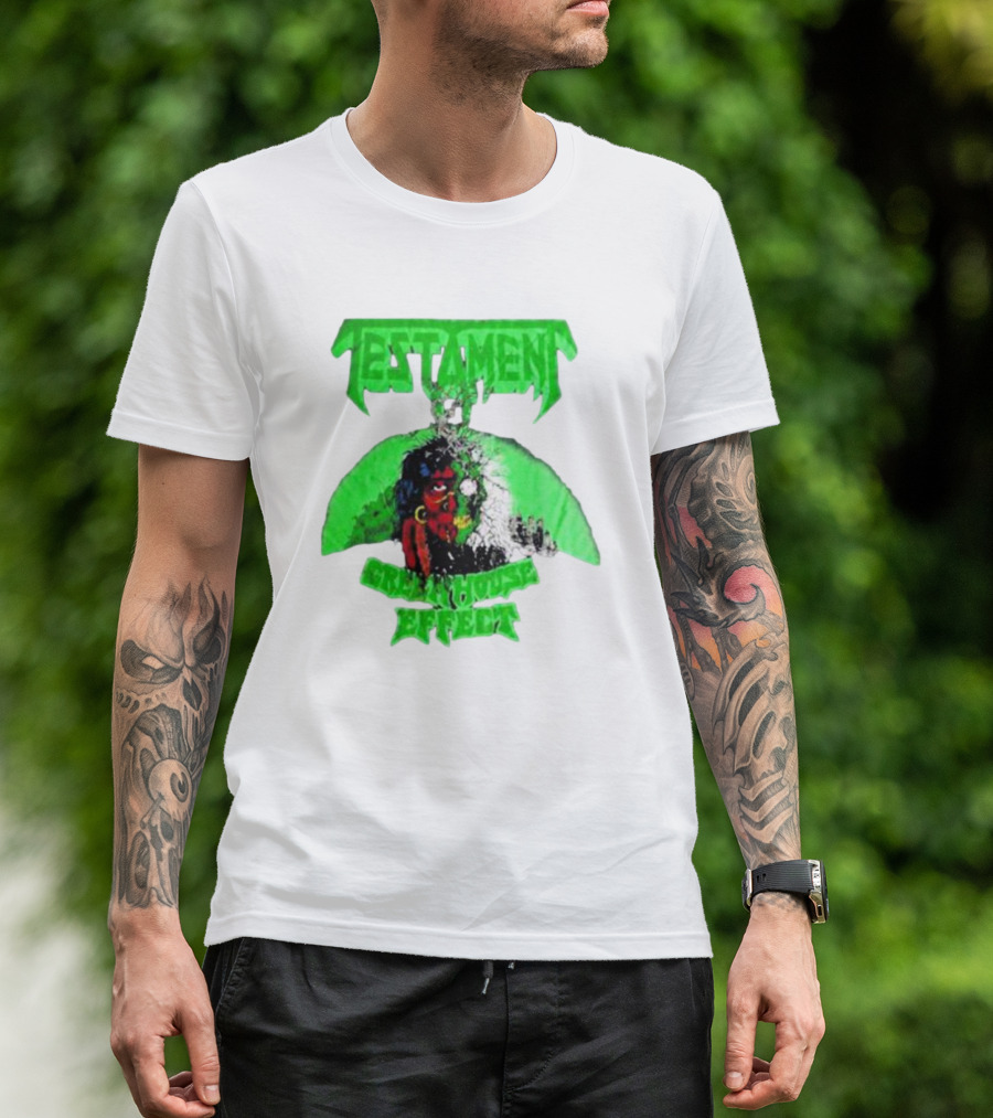 TESTAMENT Greenhouse Effect 1989 T-Shirt