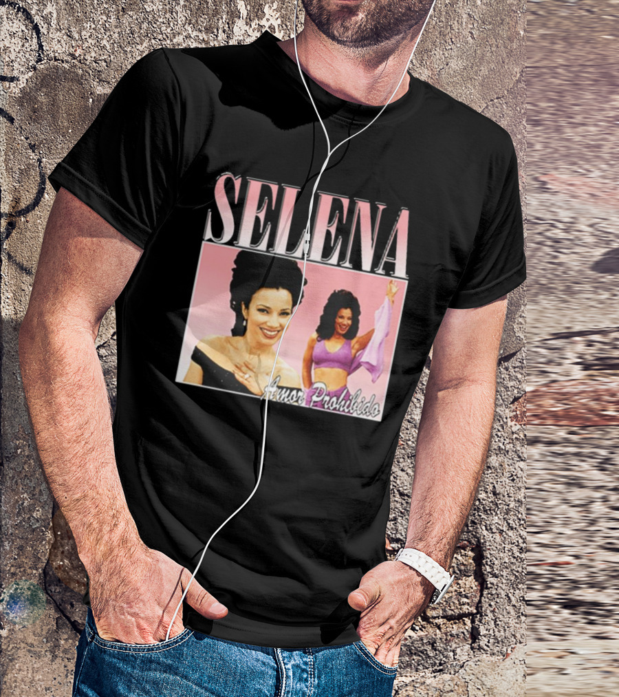 SELENA Amor Prohibido Vintage Style Retro Fashion T-Shirt