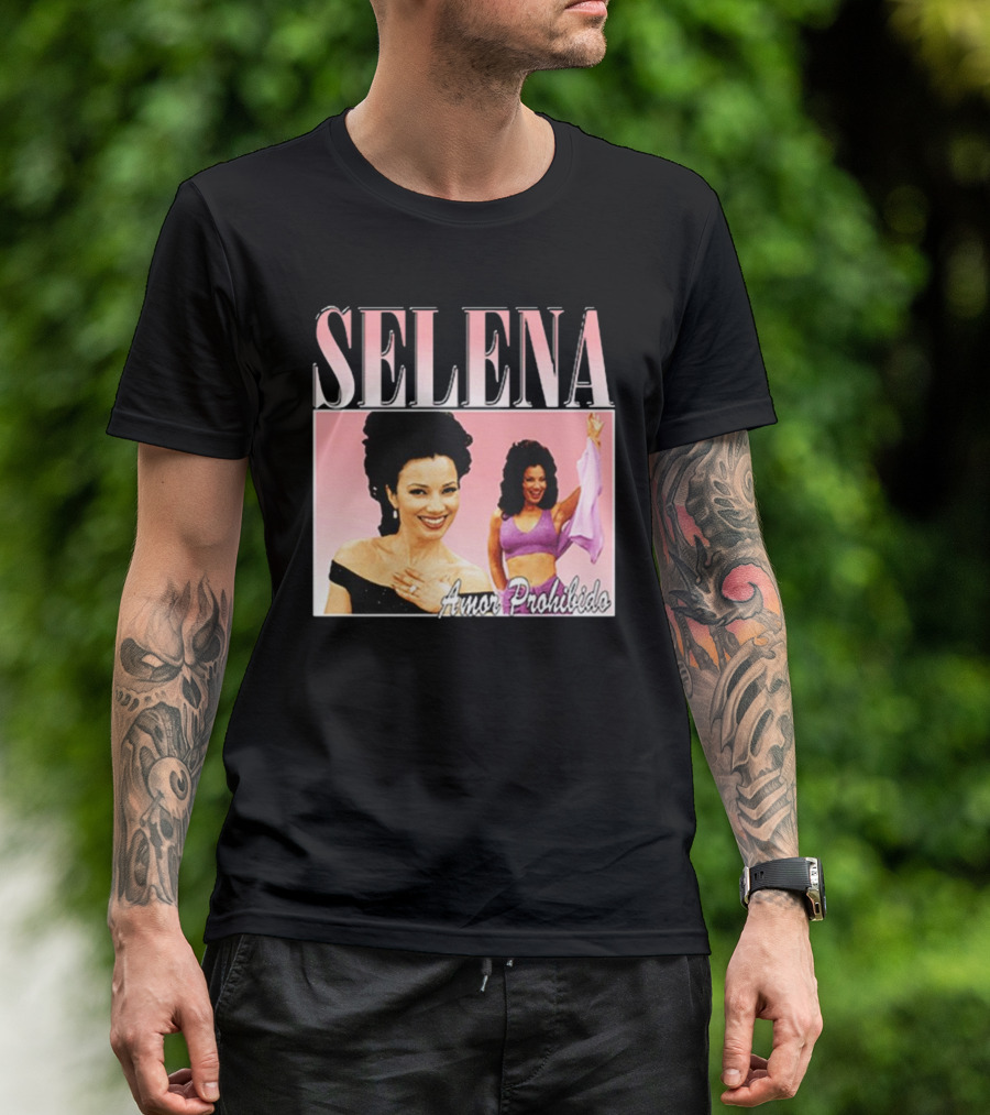 SELENA Amor Prohibido Vintage Style Retro Fashion T-Shirt