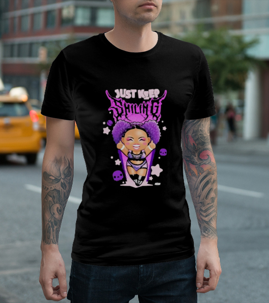 Just Keep Smiling Willow Nightingale Chibi T-Shirt