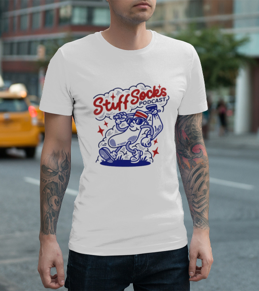 Stiff Socks Podcast Walkin Sock Store T-Shirt
