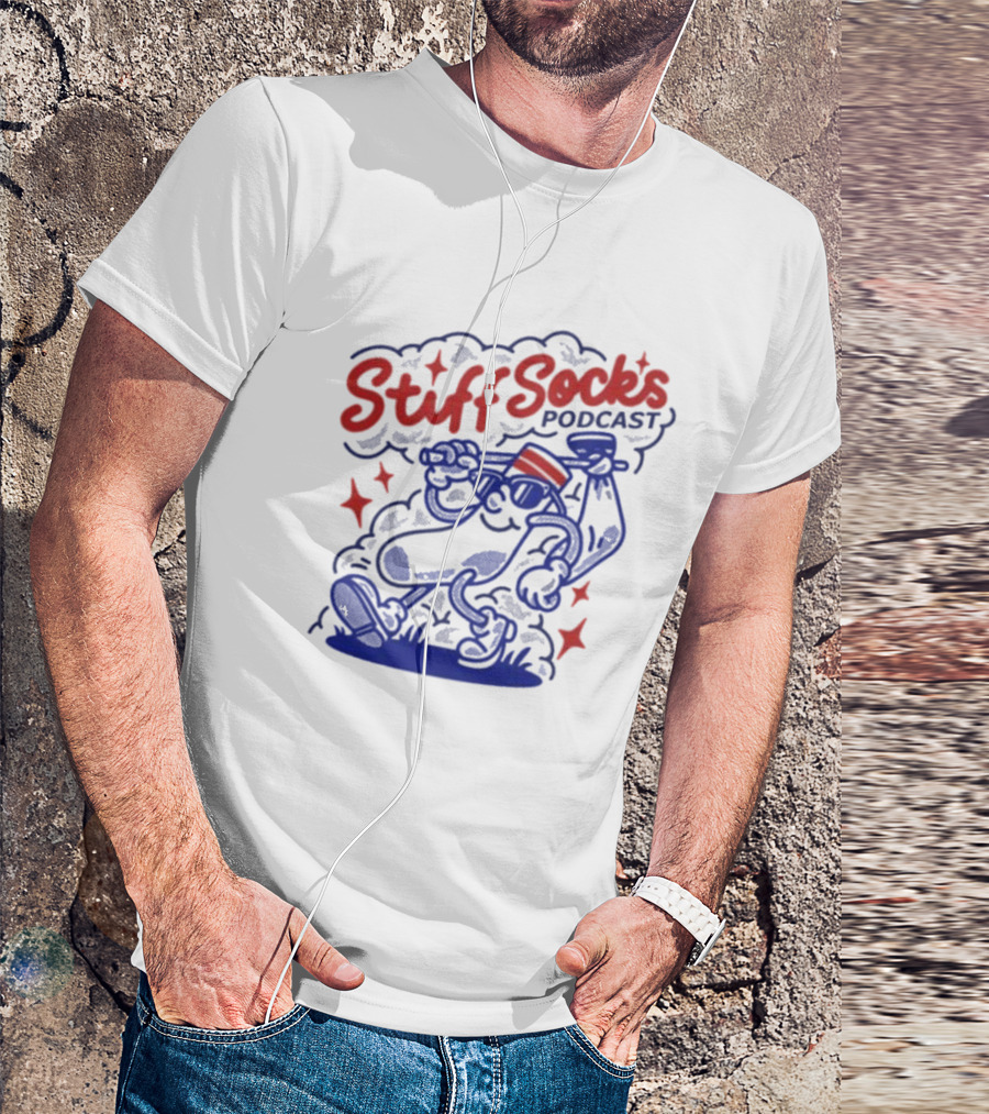 Stiff Socks Podcast Walkin Sock Store T-Shirt