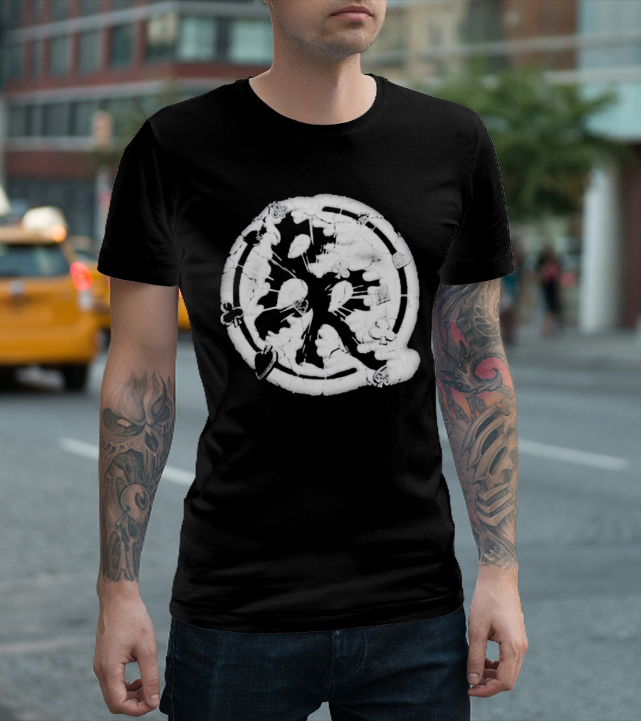 Adin Ross Roulette Brand Risk Playing Card Symbols T-Shirt