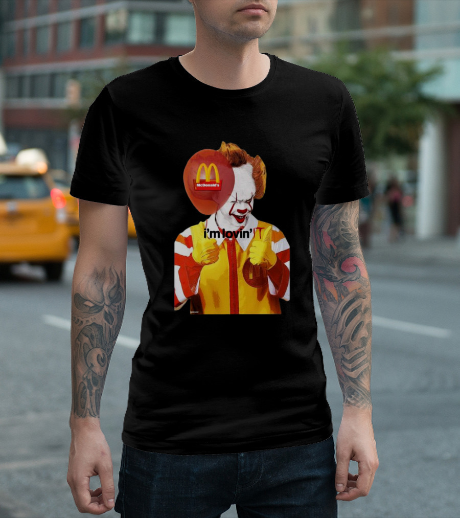 Pennywise McDonald’s I’m Lovin’ IT Balloon T-Shirt