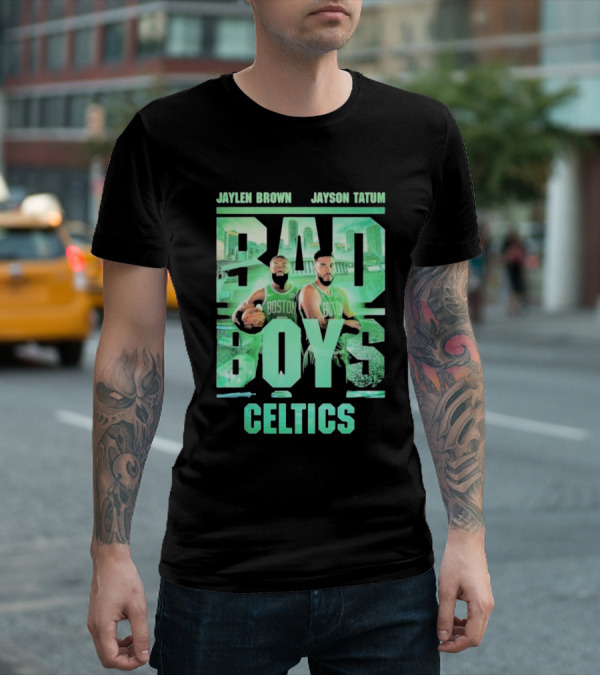 Jaylen Brown Jayson Tatum Bad Boys Celtics T-Shirt