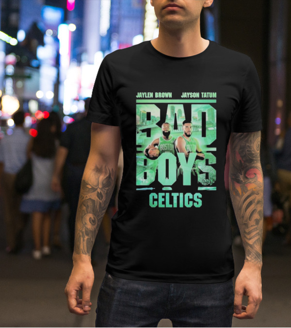 Jaylen Brown Jayson Tatum Bad Boys Celtics T-Shirt