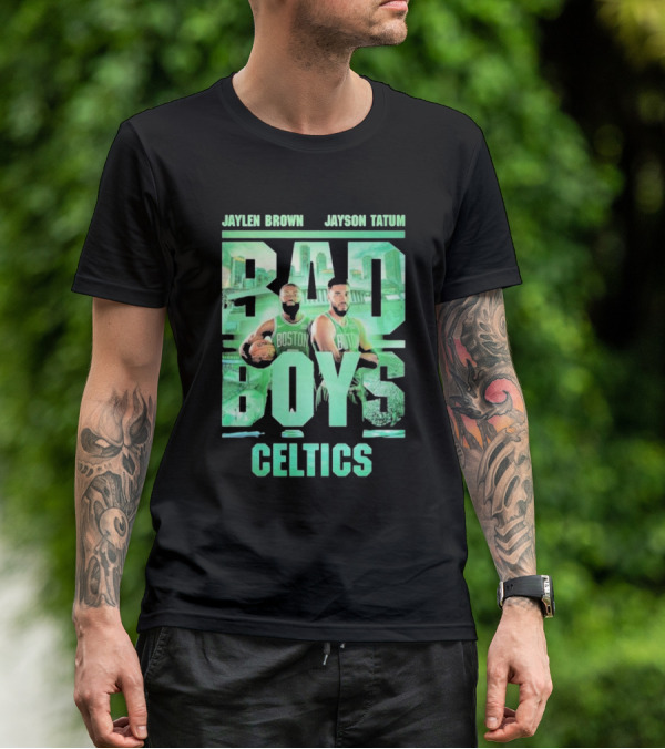 Jaylen Brown Jayson Tatum Bad Boys Celtics T-Shirt