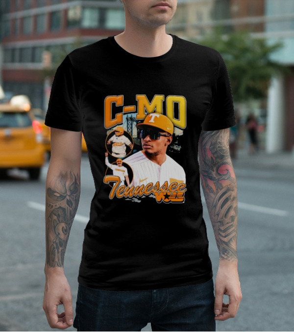C-MO Tennessee Vols Baseball Vintage T-Shirt
