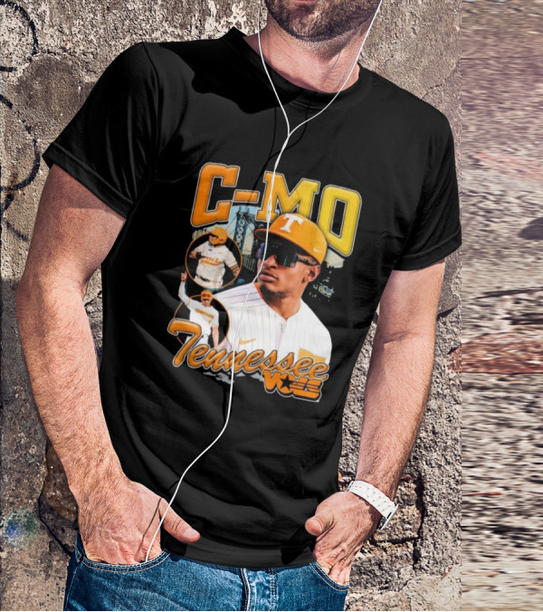 C-MO Tennessee Vols Baseball Vintage T-Shirt