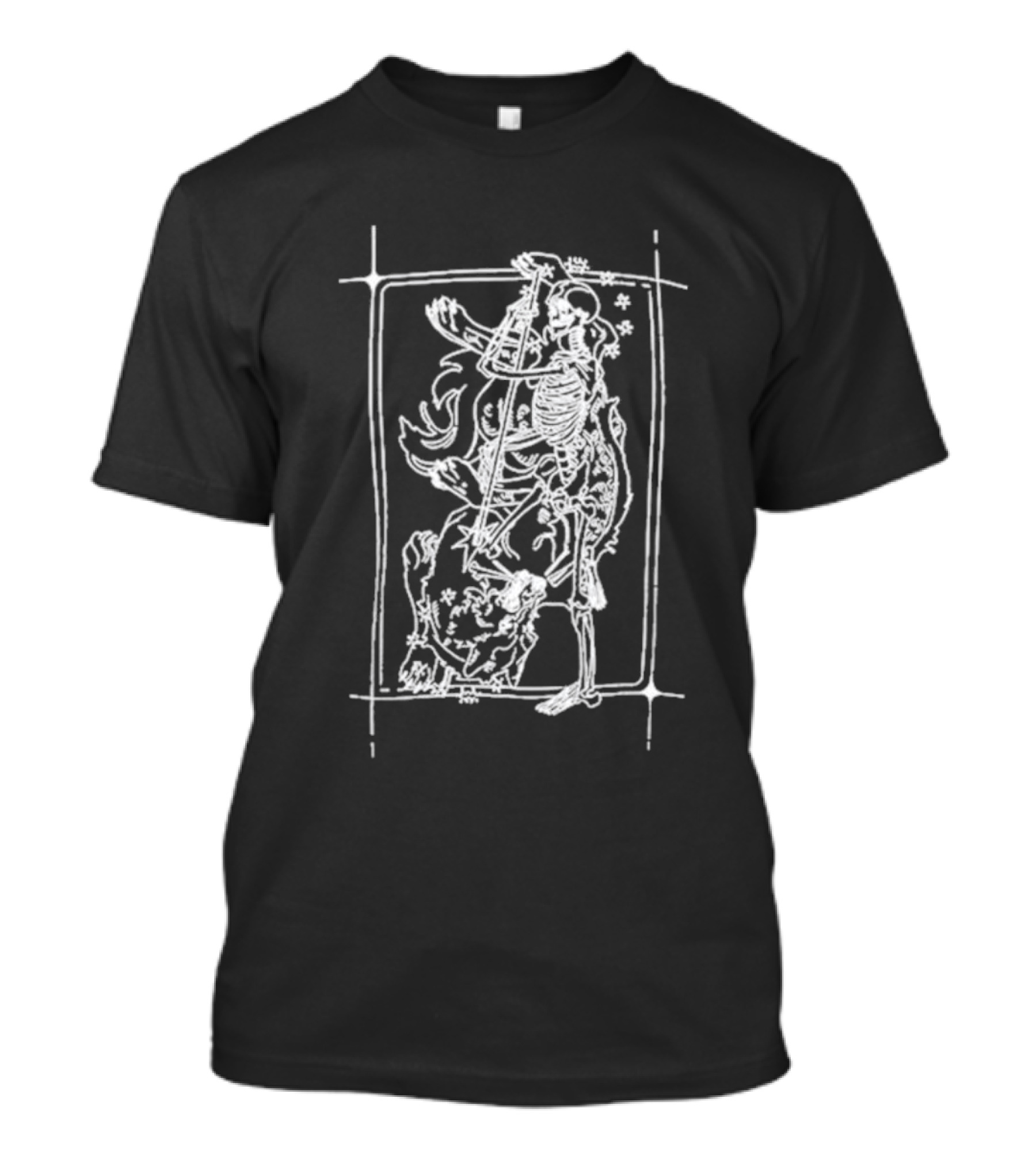 Critical Role Oracle Of The Moon Tarot Skeleton And Creature T-Shirt