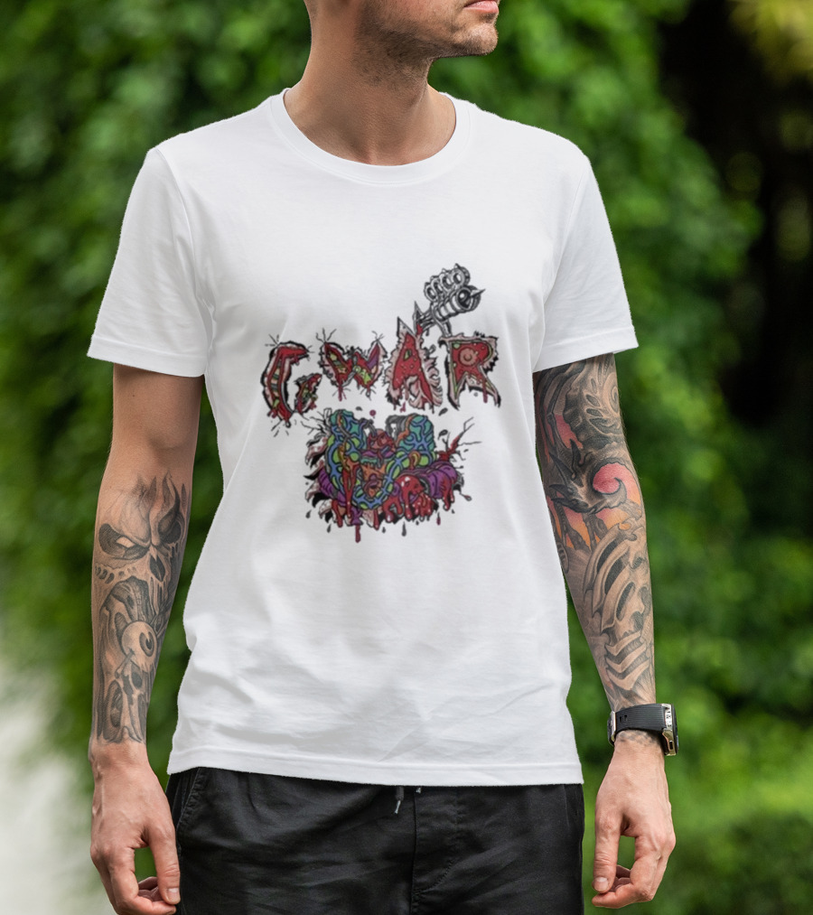 Gwar Hi Mom I'm Home From The Show 2024 Psychedelic Creature T-Shirt