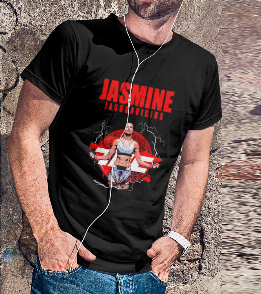 Jasmine Jasudavicius UFC Fighter Supporter MMA Champion T-Shirt