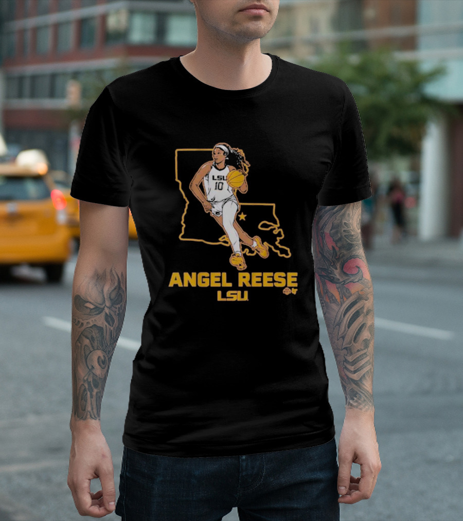 Angel Reese LSU Basketball Star Louisiana State T-Shirt