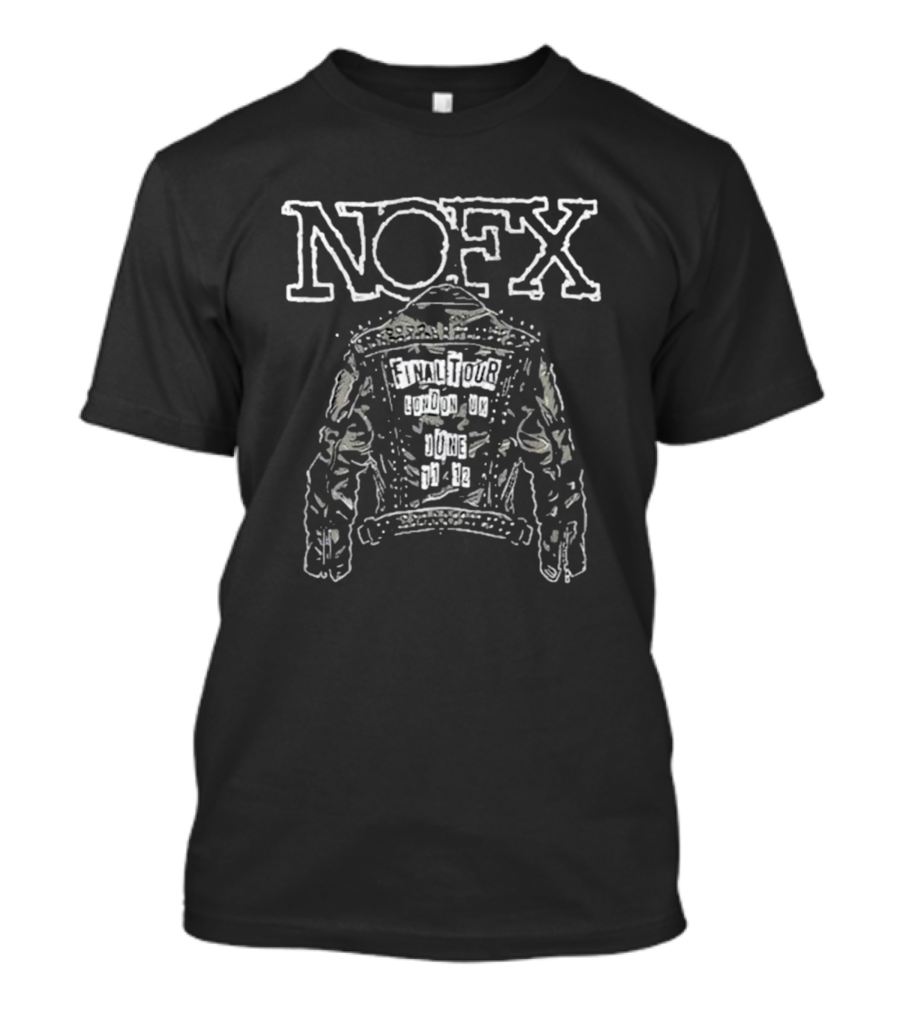 NOFX Final Tour London UK June 11-12 O2 Academy Brixton T-Shirt