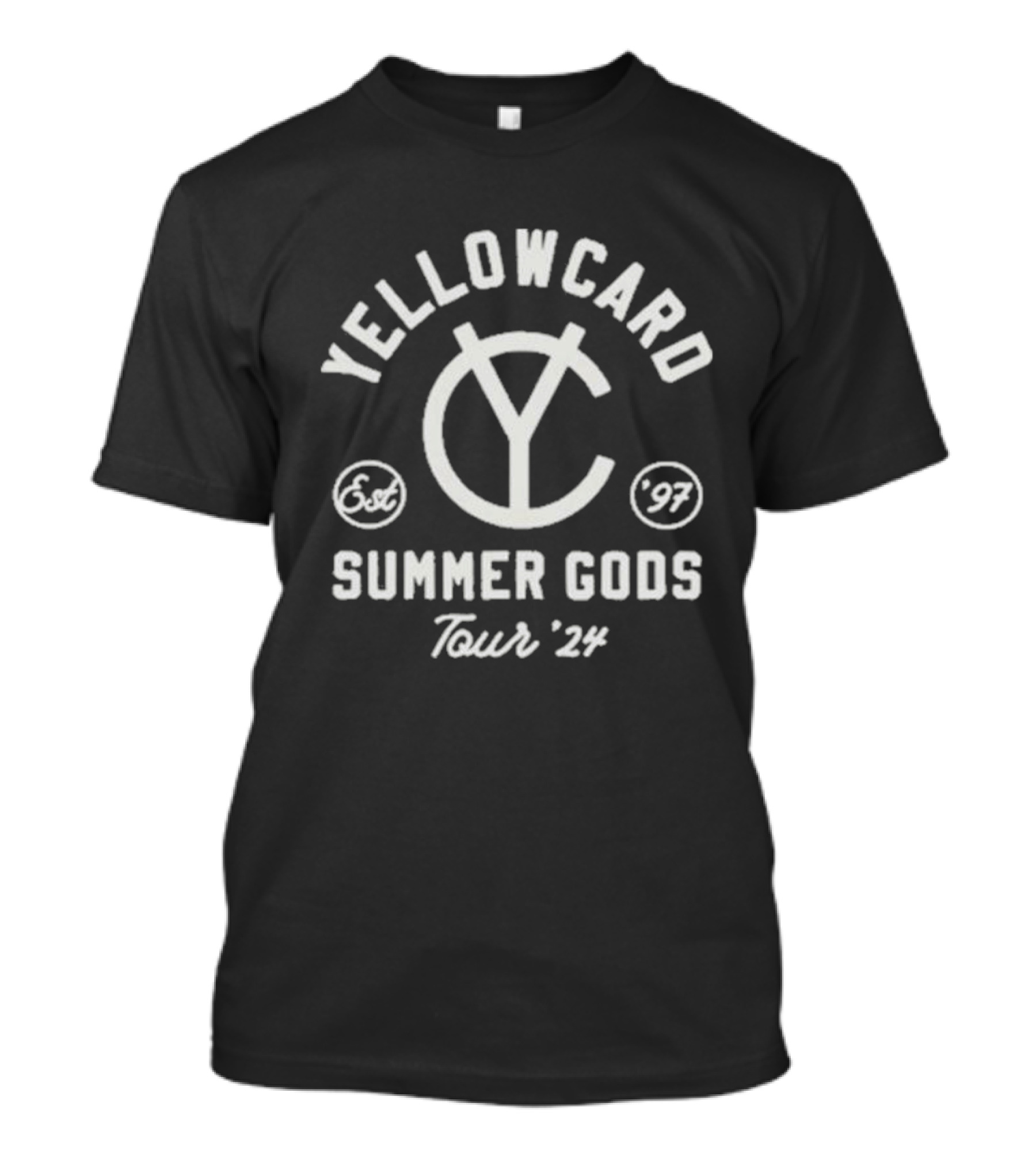Yellowcard Summer Gods Tour '24 Est 1997 YC T-Shirt