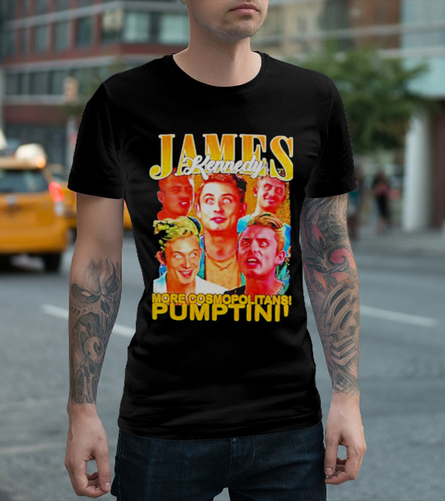 James Kennedy More Cosmopolitans Pumptini Vintage T-Shirt