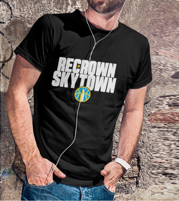 Recrown Skytown Basketball Skyline Star T-Shirt