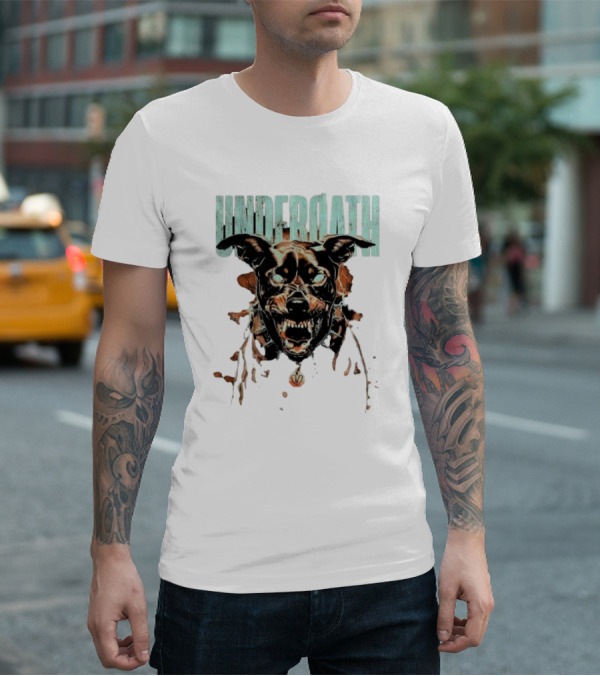 Underoath Emo’s Not Dead Horror Dog Fierce Canine T-Shirt