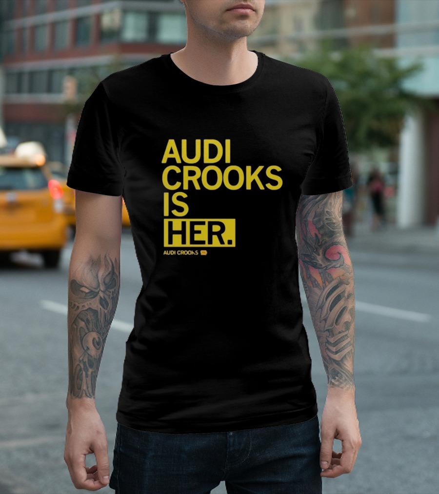 Audi Crooks Is Her Basketball Star Empowerment T-Shirt