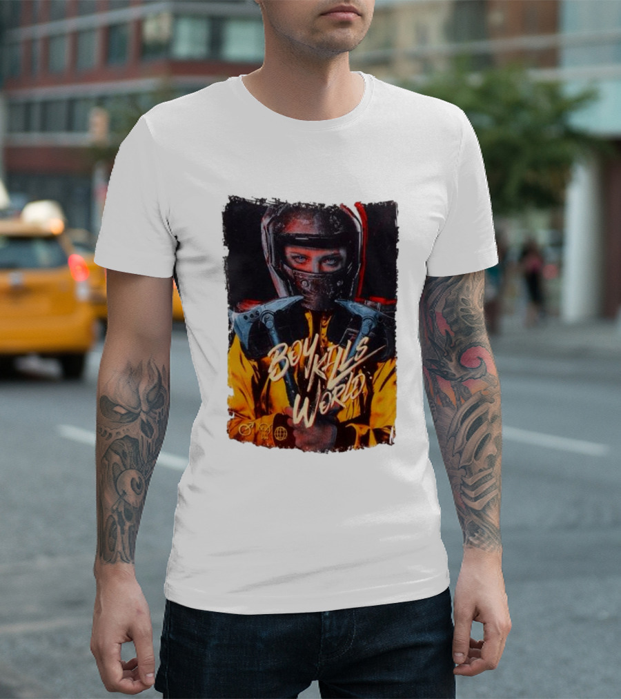Boy Kills World Jessica Motorcycle Warrior T-Shirt