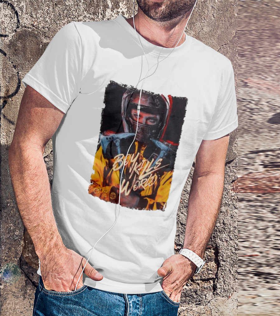 Boy Kills World Jessica Motorcycle Warrior T-Shirt