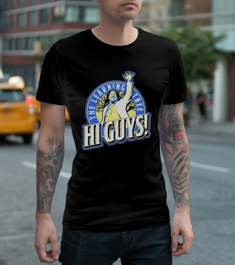 The Learning Tree Chris Jericho Hi Guys T-Shirt
