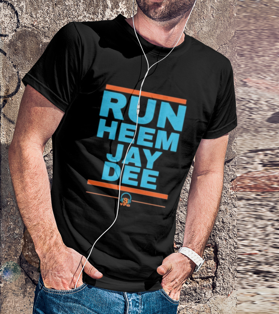 RUN HEEM JAY DEE 83 VPG Miami Dolphins T-Shirt