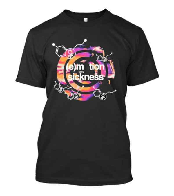 E Motion Sickness With Dine Alone Psychedelic Chemistry Vibes T-Shirt