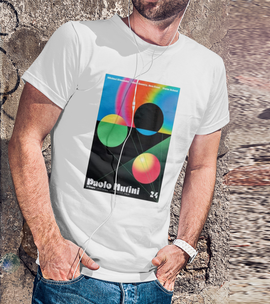 Paolo Nutini Jun 22 2024 Lido Di Camaiore Parco BussolaDomani Italy Michael Kiwanuka Black Country New Road Warpaint T-Shirt