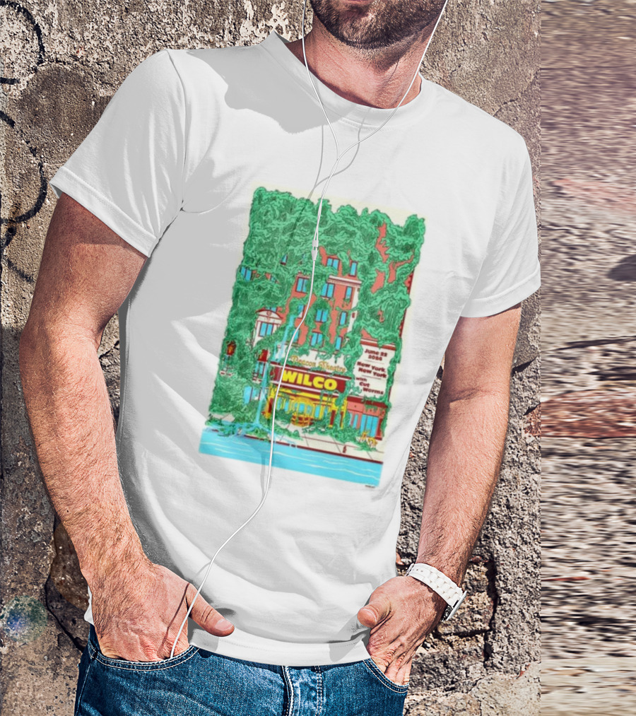Wilco June 22 2024 Beacon Theatre New York NY Concert T-Shirt