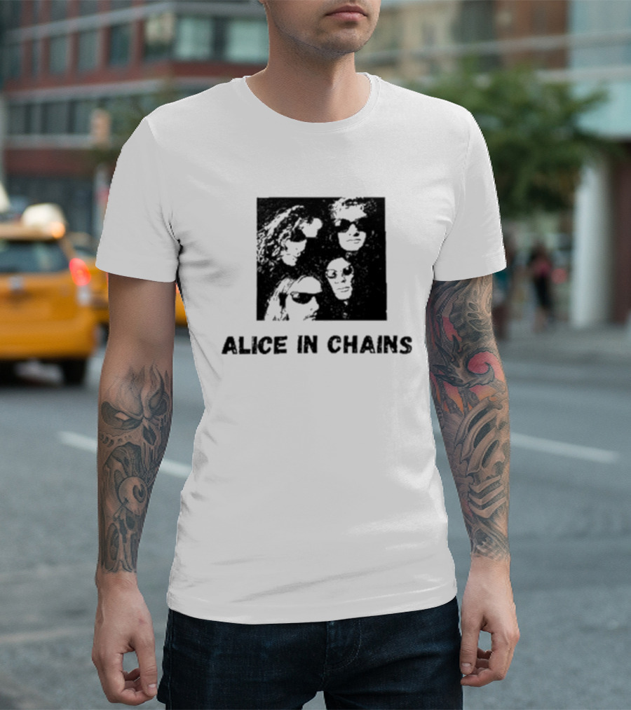 ALICE IN CHAINS San Antonio Concert Sharpist T-Shirt
