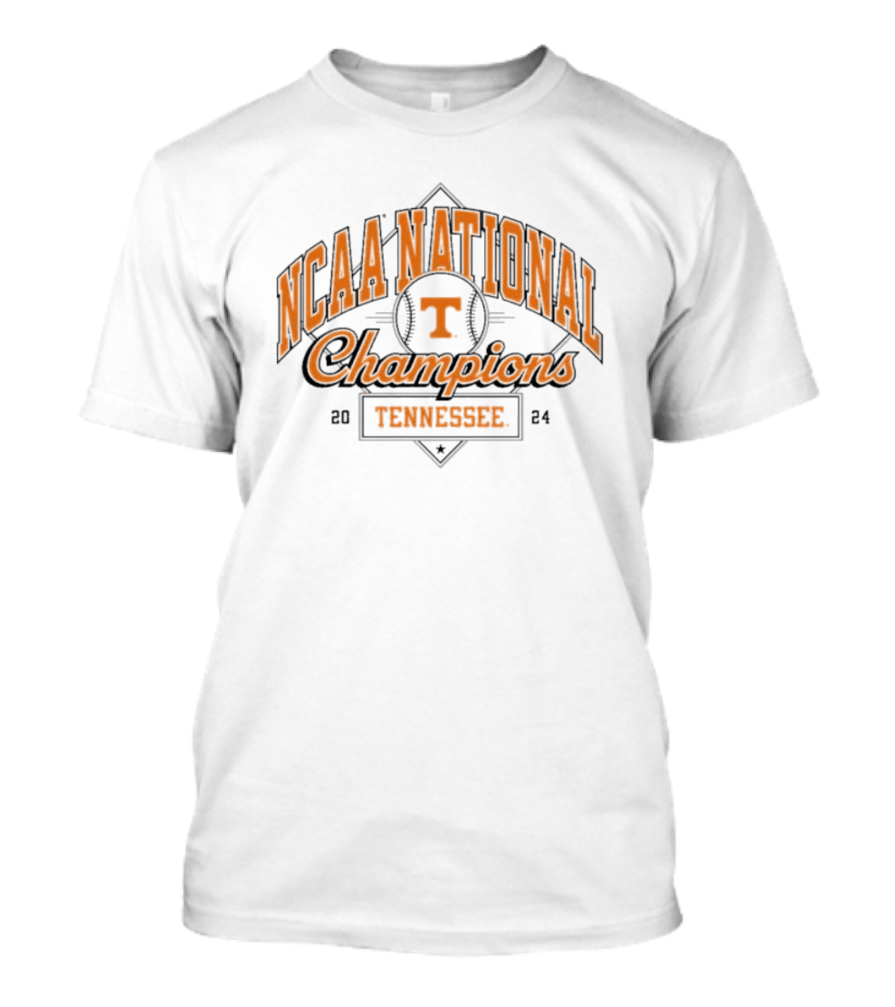Tennessee 2024 NCAA National Champions Baseball T-Shirt