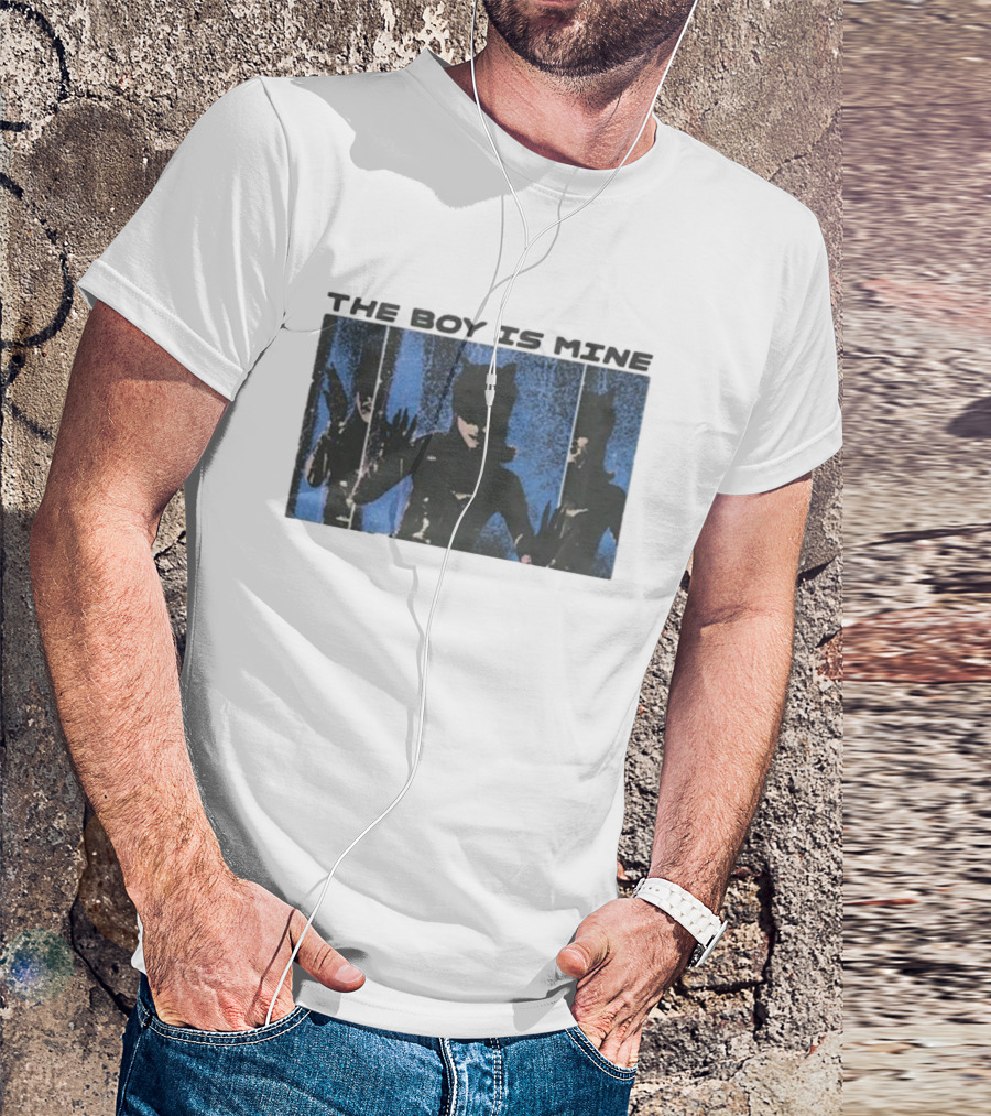 The Boy Is Mine Catwoman Reflection Trio T-Shirt