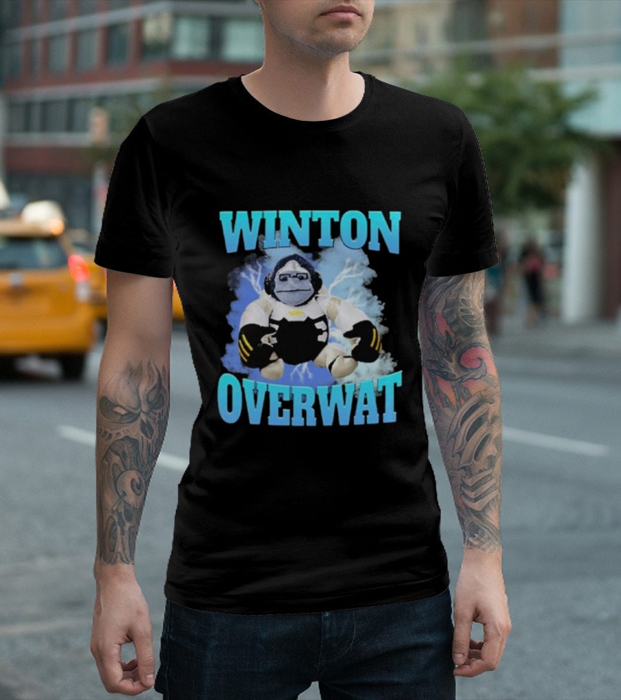 Winton Overwat 2024 Lightning Meme T-Shirt