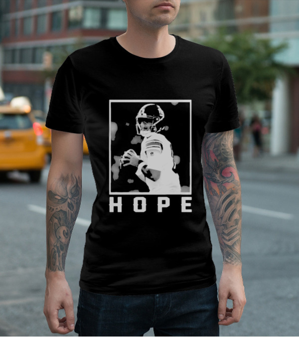 Daniel Jones Hope Quarterback Image T-Shirt