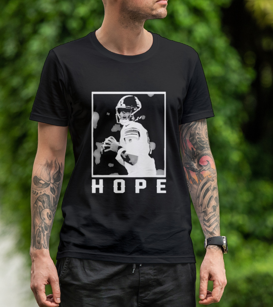 Daniel Jones Hope Quarterback Image T-Shirt