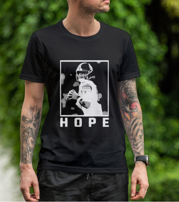 Daniel Jones Hope Quarterback Image T-Shirt