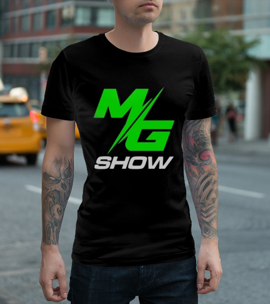 Mg Show Logo Green T-Shirt