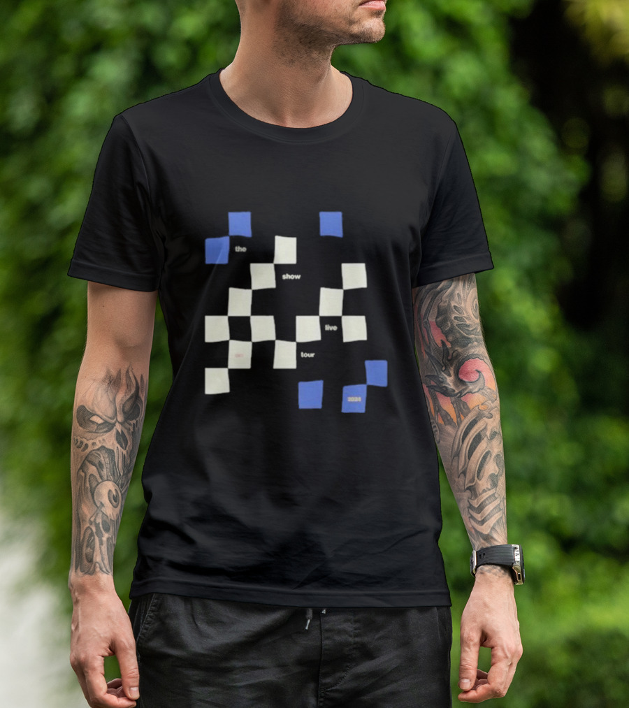 Niall Horan The Show Live On Tour Checkered T-Shirt