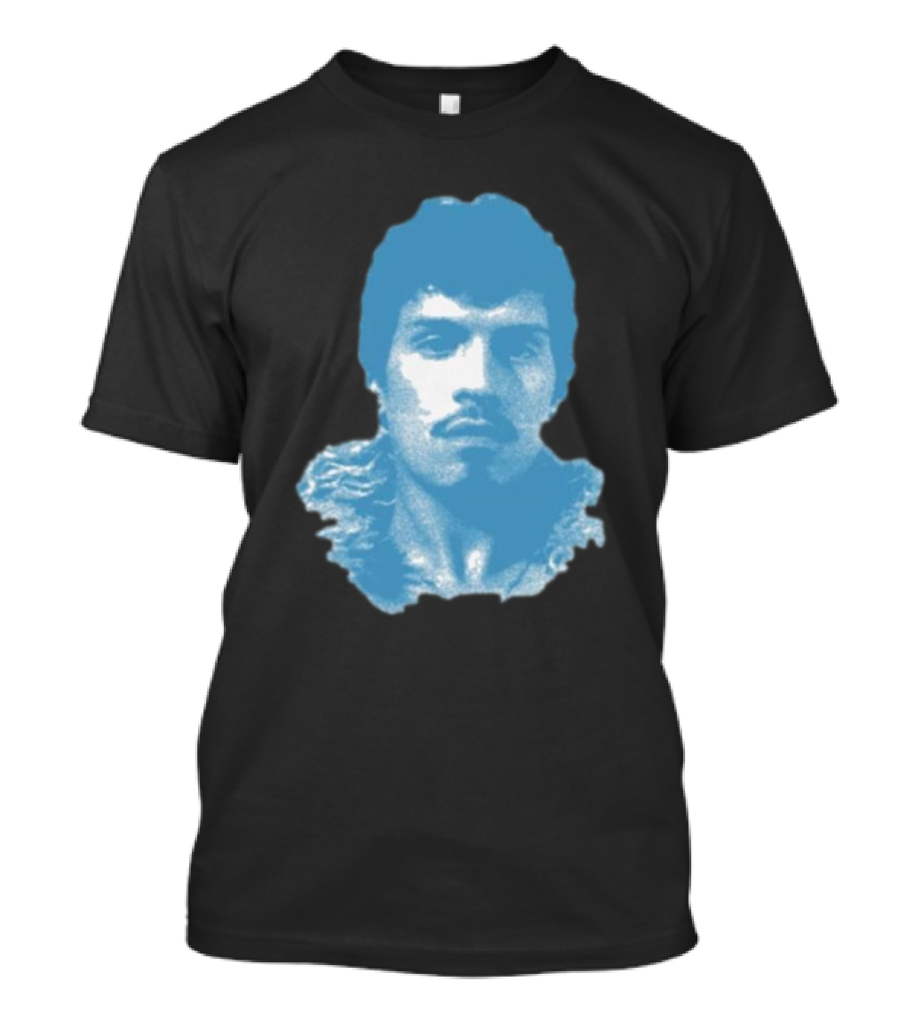 Omar Apollo God Said No Jumbo Blue T-Shirt