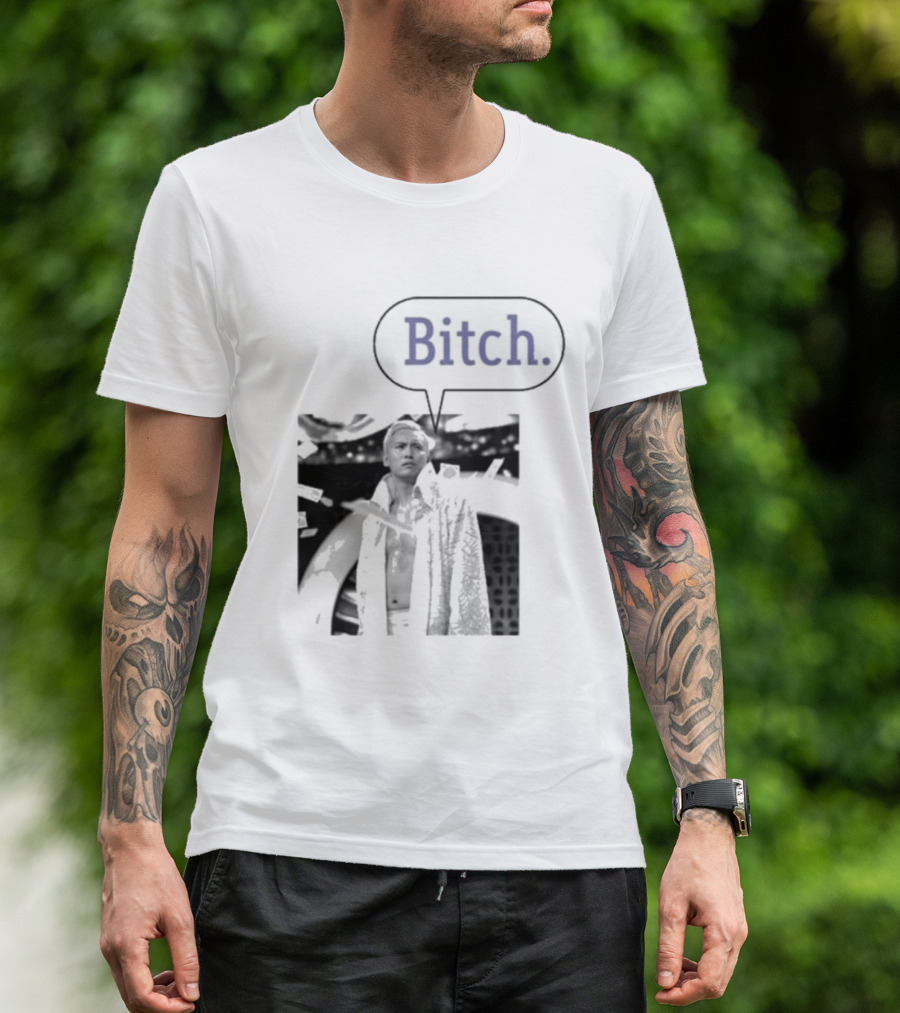 Kazuchika Okada Bitch Speech Bubble T-Shirt