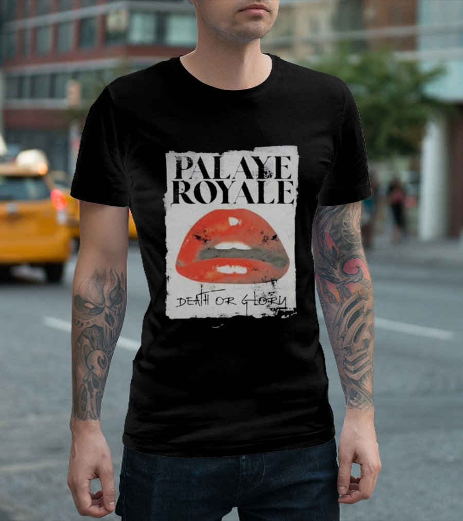 Palaye Royale Death Or Glory Lips T-Shirt