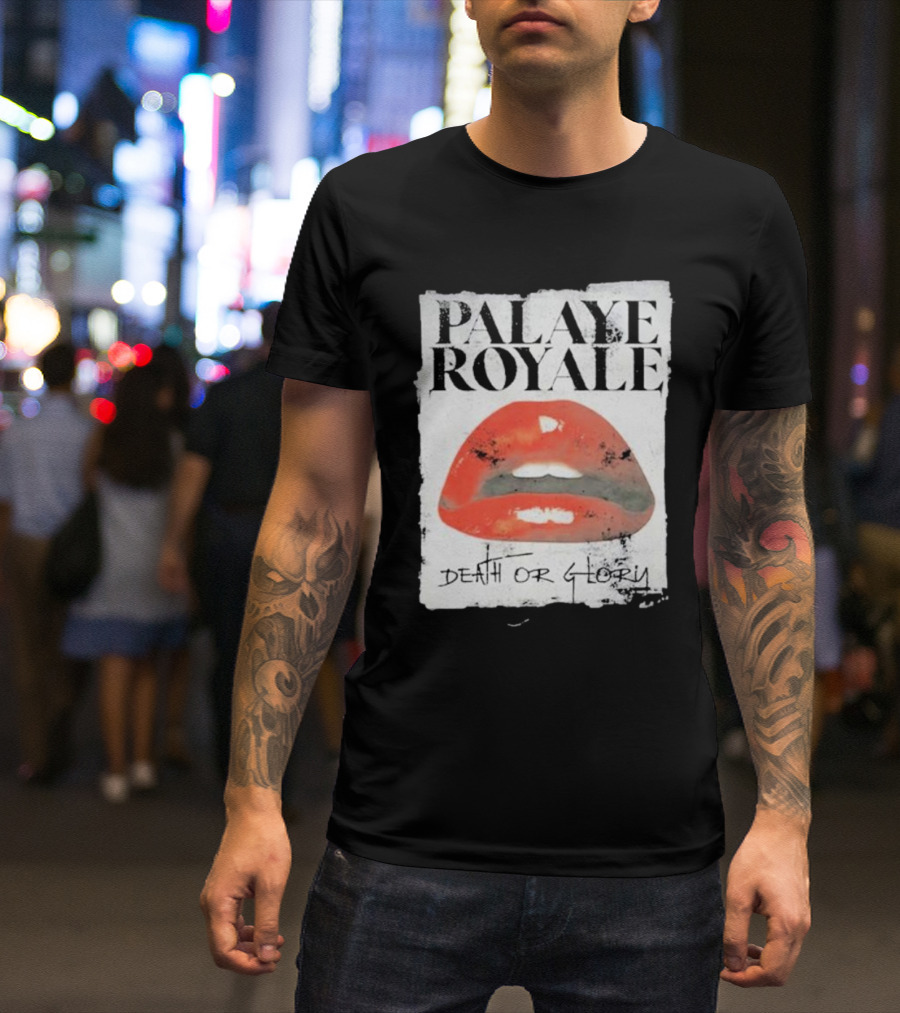 Palaye Royale Death Or Glory Lips T-Shirt